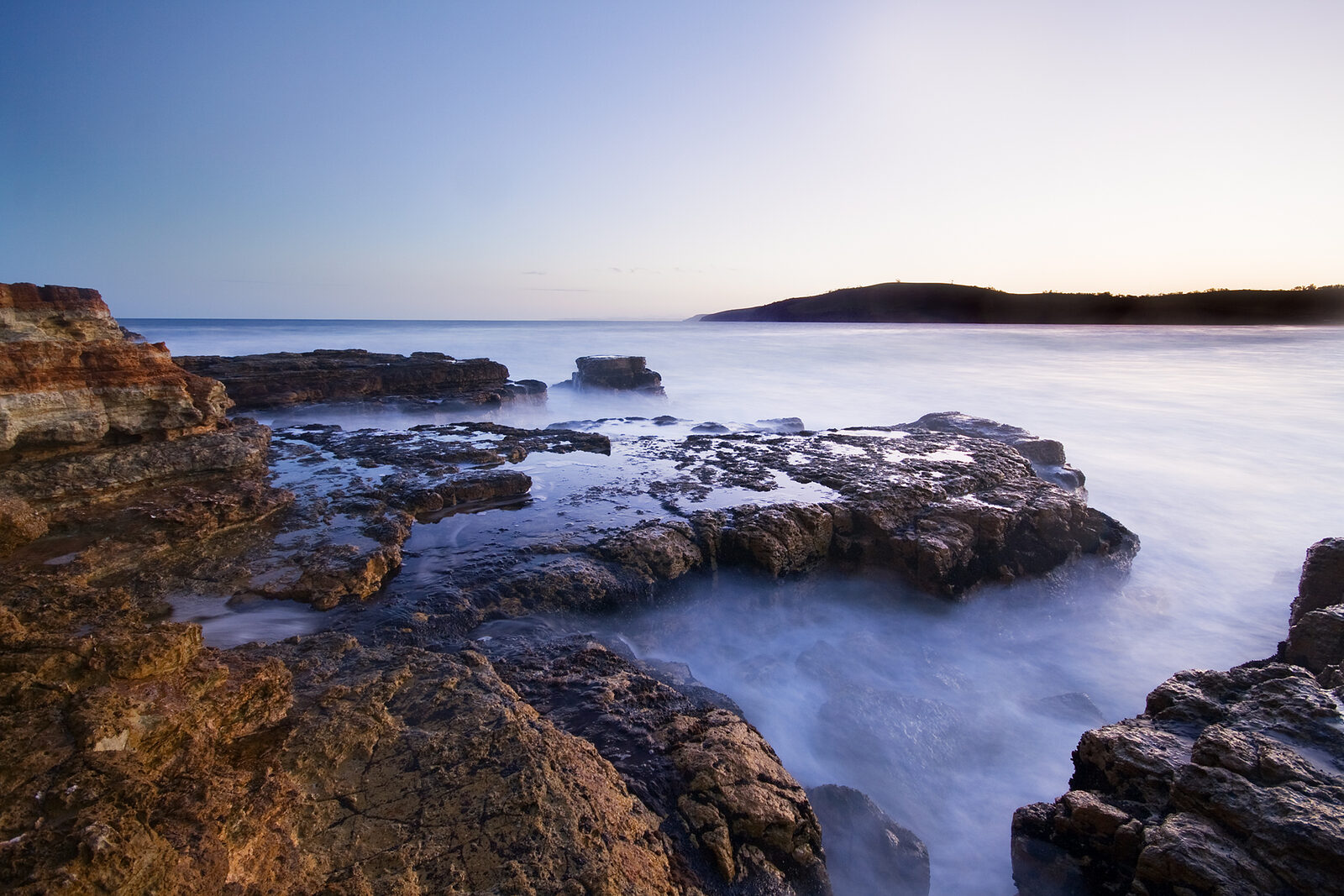 Clifton Beach with turquoise water and granite boulders